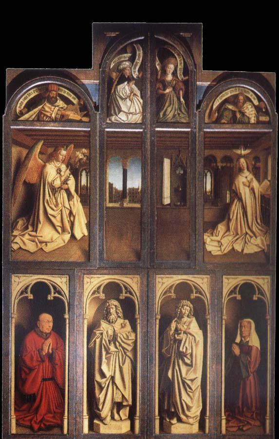 Jan Van Eyck The Ghent altar piece voltooid